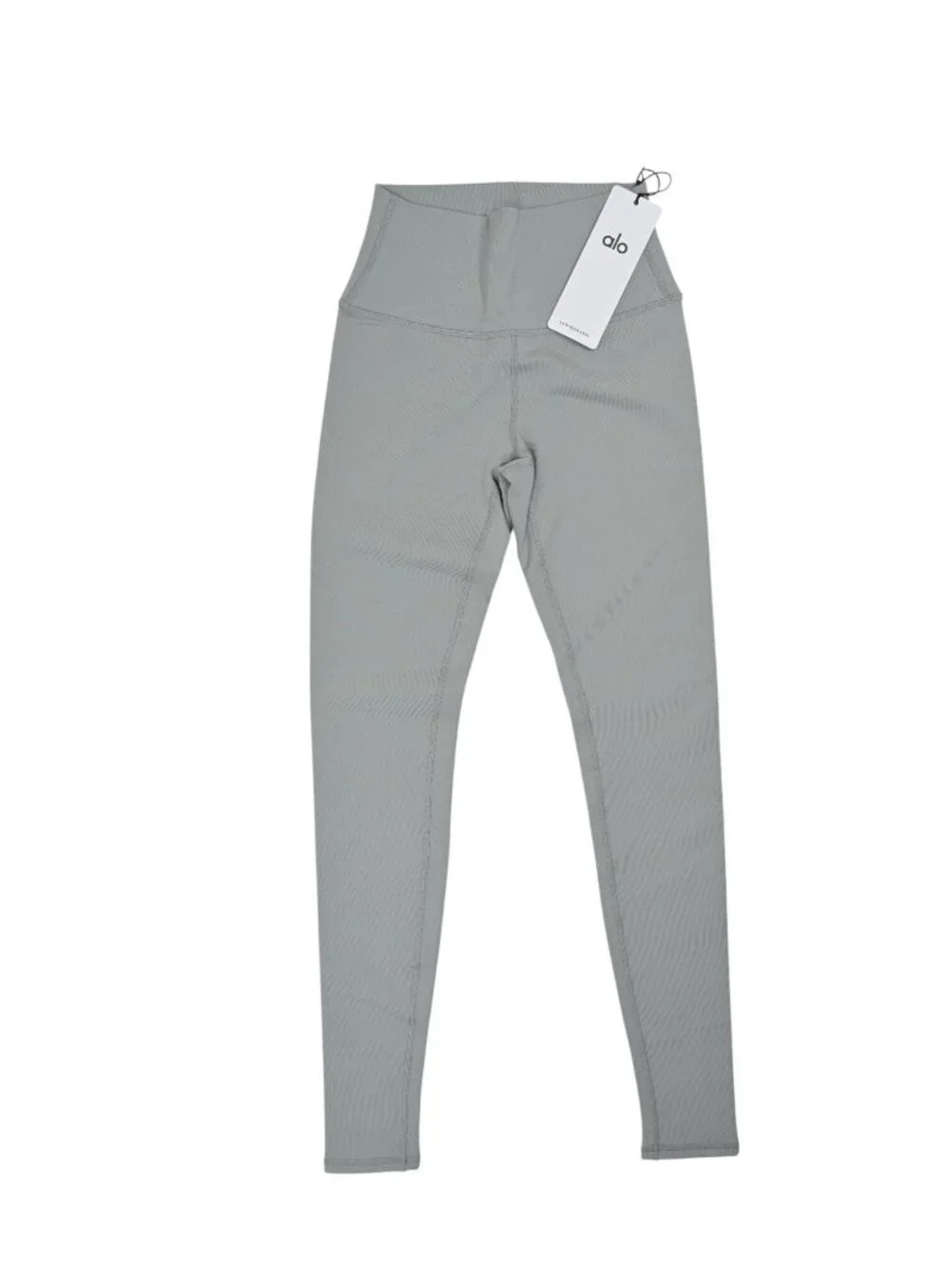 ALO Yoga High-Waist Airbrush Legging W5473R in Lunar Grey